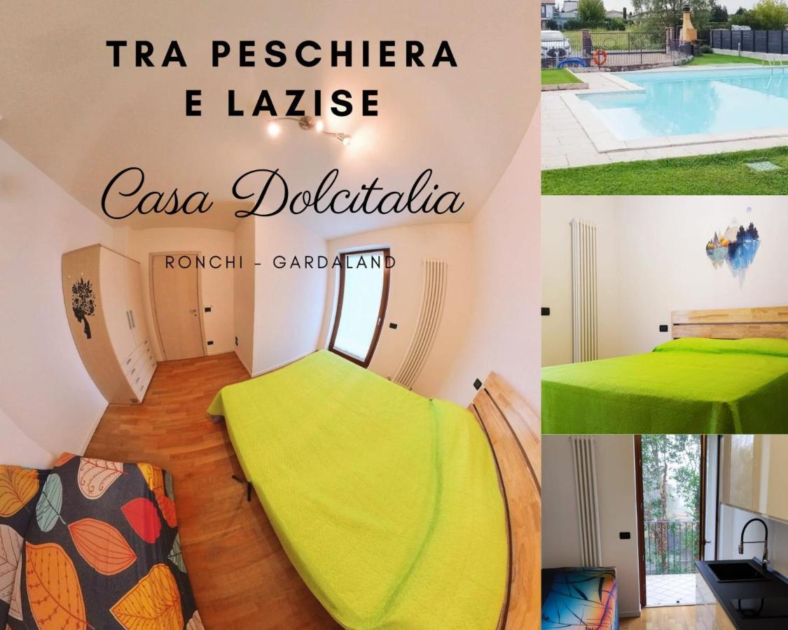 Casa Dolcitalia A Gardaland Con Piscina Apartment Ronchi  Exterior photo